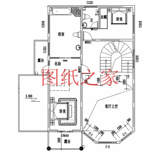 130平米農(nóng)村四層別墅，豪華霸氣，歡迎需要的朋友評論收藏！