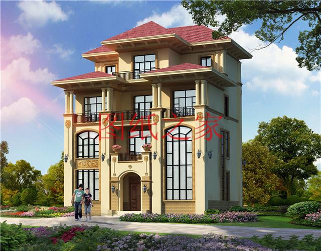 130平米農(nóng)村四層別墅，豪華霸氣，歡迎需要的朋友評論收藏！