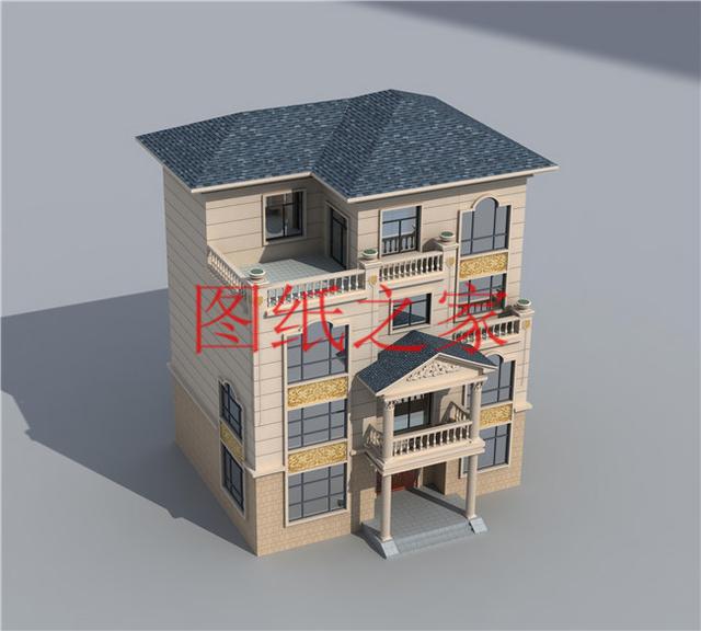 130平米農(nóng)村四層別墅，豪華霸氣，歡迎需要的朋友評論收藏！