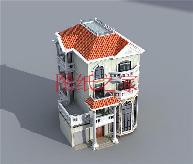 130平米農(nóng)村四層別墅，豪華霸氣，歡迎需要的朋友評論收藏！