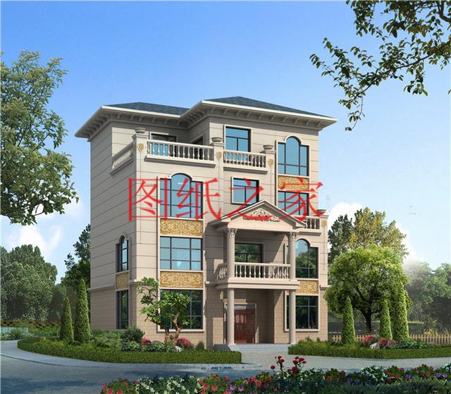 130平米農(nóng)村四層別墅，豪華霸氣，歡迎需要的朋友評論收藏！