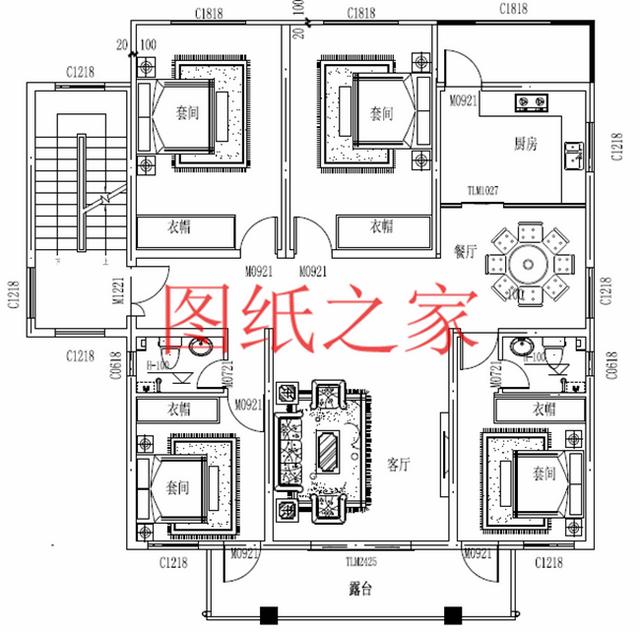 130平米農(nóng)村四層別墅，豪華霸氣，歡迎需要的朋友評論收藏！
