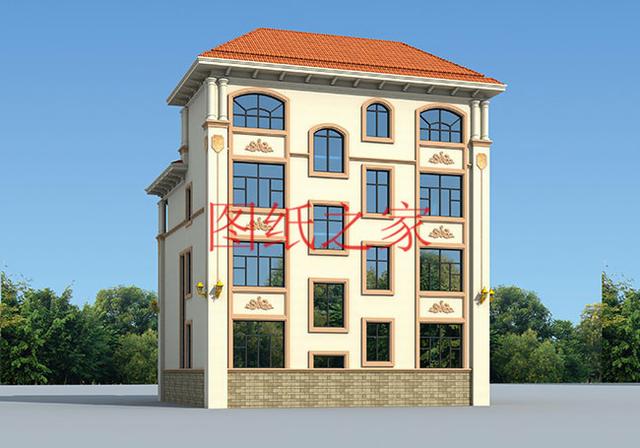 130平米農(nóng)村四層別墅，豪華霸氣，歡迎需要的朋友評論收藏！