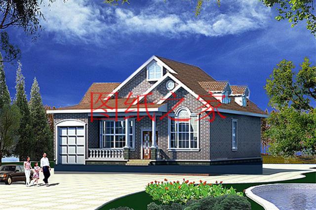 漂亮實用的一層半小別墅，適合人口不多的家庭，經(jīng)濟又實惠！