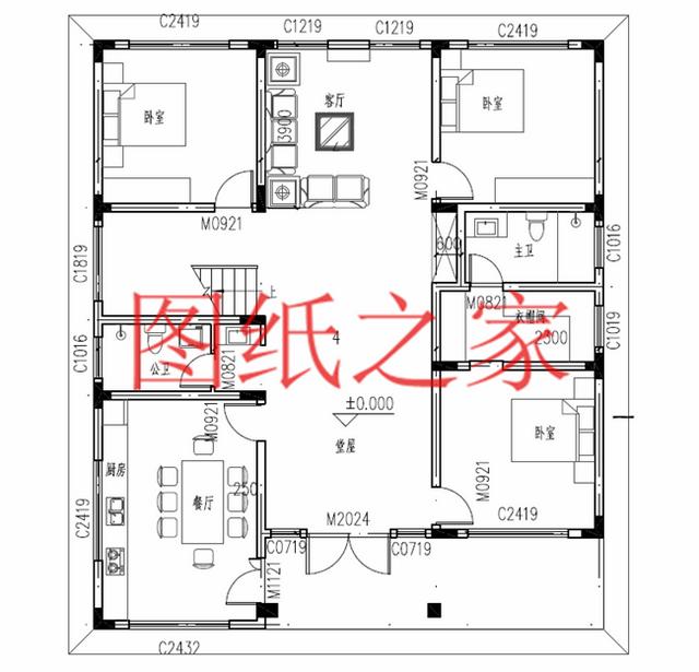 漂亮實用的一層半小別墅，適合人口不多的家庭，經(jīng)濟又實惠！