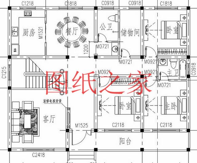 漂亮實用的一層半小別墅，適合人口不多的家庭，經(jīng)濟又實惠！