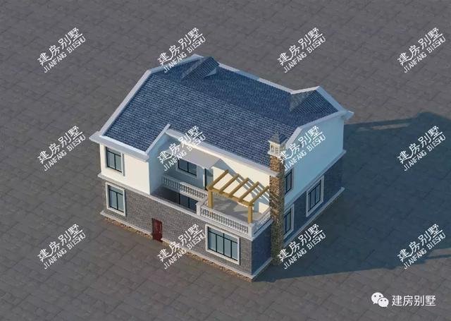 二層簡約農(nóng)村自建房，帶柴火房和后院，被評選為最合適農(nóng)村建的戶型，實(shí)在是實(shí)至名歸。