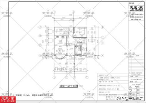 10.7米X10.4米農(nóng)村二層別墅設(shè)計(jì)圖，外觀經(jīng)典耐看、施工簡單，而且造價(jià)相當(dāng)經(jīng)濟(jì)。