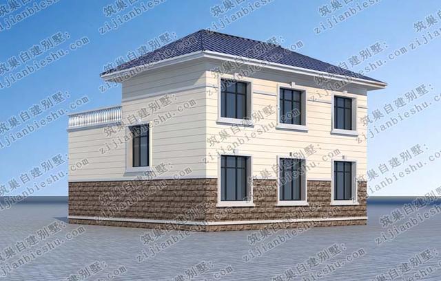 推薦10款造價(jià)25萬(wàn)二層別墅設(shè)計(jì)圖，簡(jiǎn)約大方，有喜歡的就收藏哦