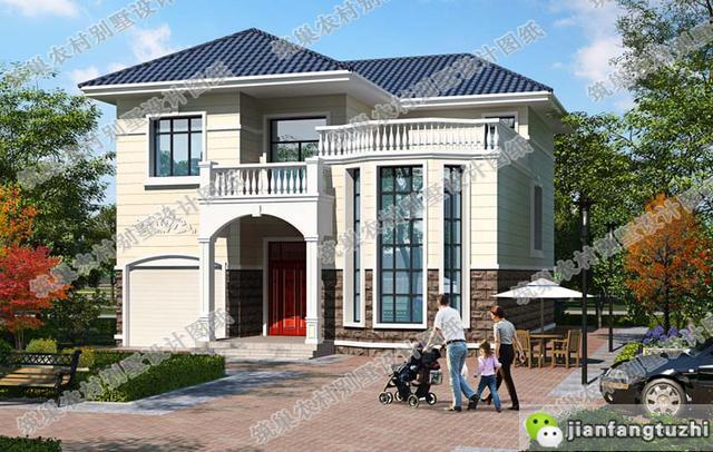 推薦10款造價(jià)25萬(wàn)二層別墅設(shè)計(jì)圖，簡(jiǎn)約大方，有喜歡的就收藏哦