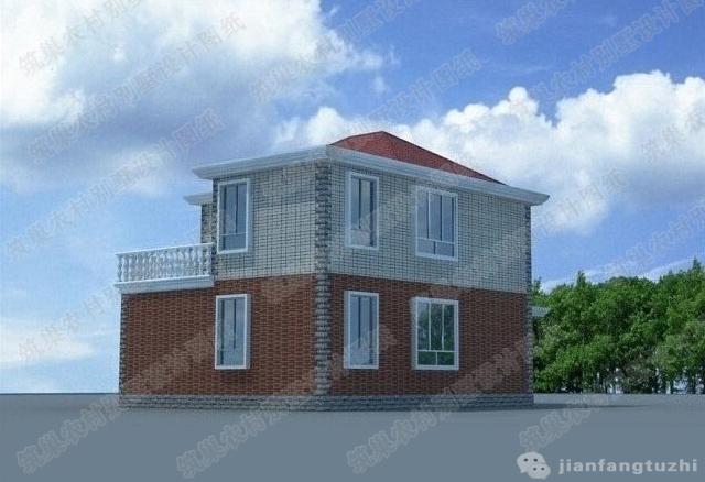 推薦兩款非常經(jīng)典的占地100平的二層自建房，簡(jiǎn)單易建，經(jīng)濟(jì)實(shí)惠，很多人都在建！