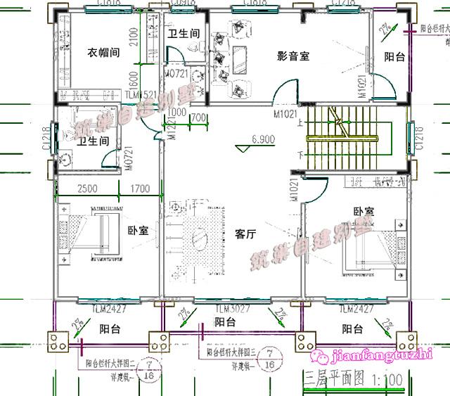 14x13米農(nóng)村四層別墅設(shè)計(jì)圖，奢華大氣，高品質(zhì)農(nóng)村住宅！