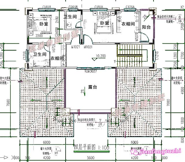 14x13米農(nóng)村四層別墅設(shè)計(jì)圖，奢華大氣，高品質(zhì)農(nóng)村住宅！