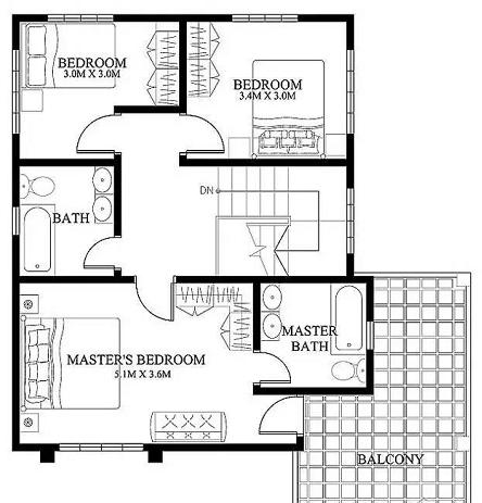 占地100平兩層別墅設(shè)計(jì)圖，帶車庫，簡單實(shí)用，希望大家會(huì)喜歡。