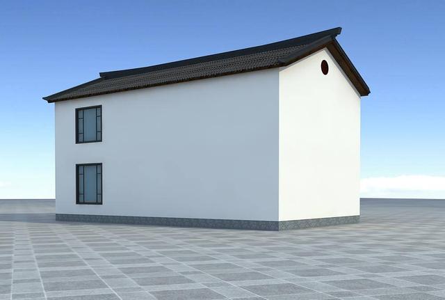 占地145平方米二層新中式別墅設(shè)計(jì)圖，帶堂屋+陽(yáng)光房，古風(fēng)古色！