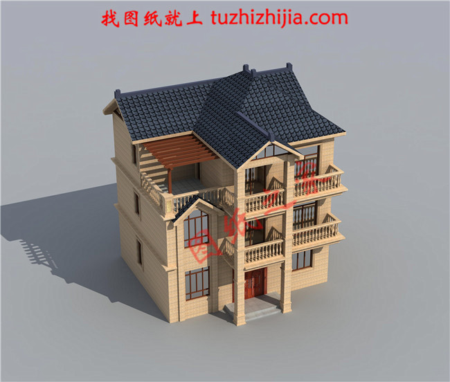 小戶型農(nóng)村三層樓房造價17萬，經(jīng)濟又實用！