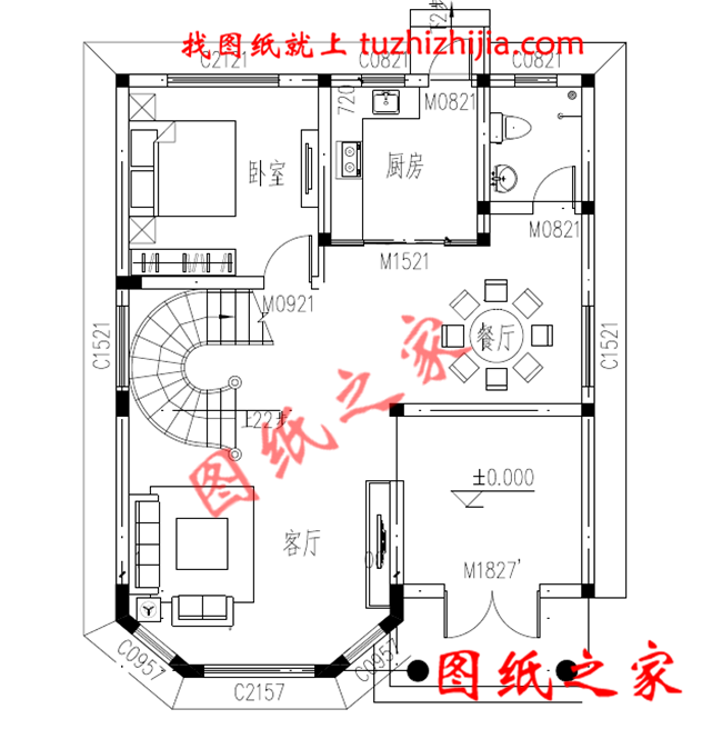 小戶型農(nóng)村三層樓房造價17萬，經(jīng)濟又實用！