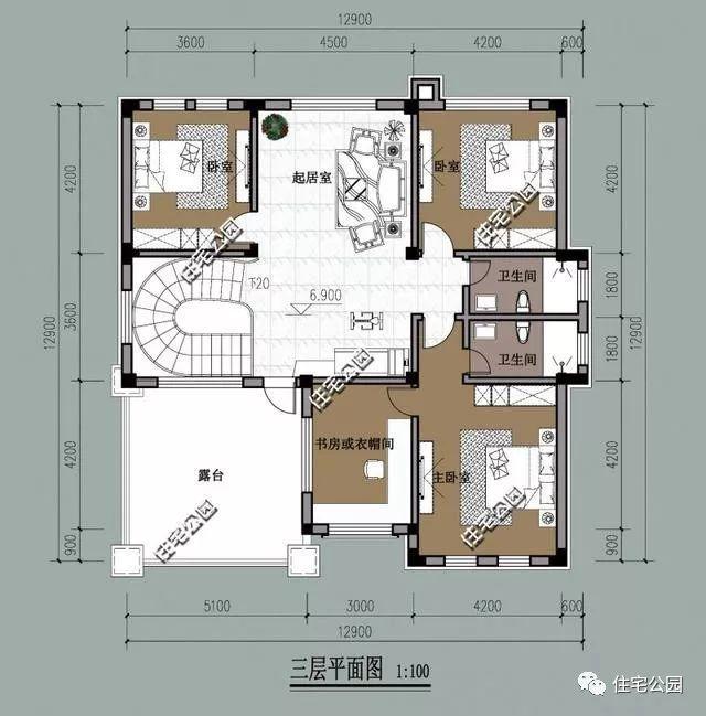 農(nóng)村三層經(jīng)典簡歐別墅設(shè)計圖，簡單大氣，新建起來的房子就是不一般，處處都透露著高級感。