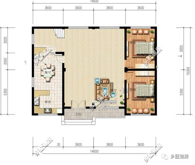 兩款用十幾萬(wàn)的價(jià)錢建出幾百萬(wàn)的效果，兩款不同風(fēng)格任你挑選！