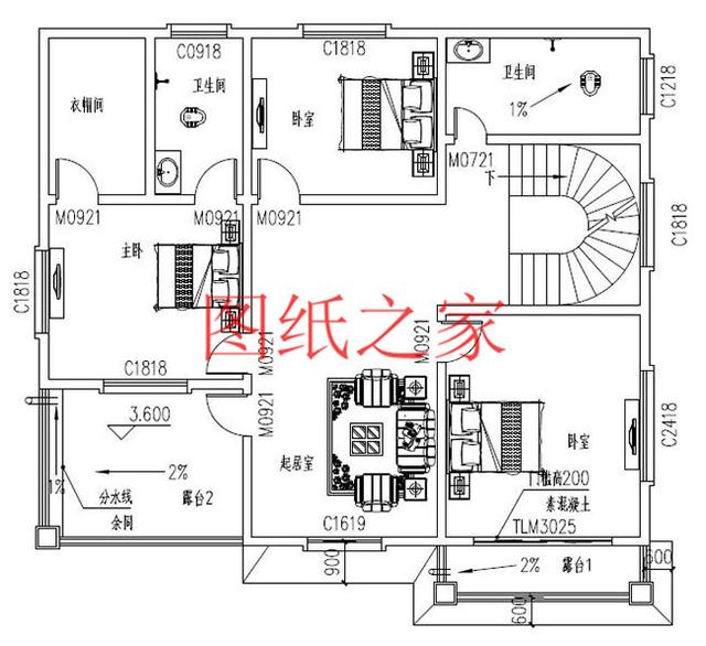 漂亮實(shí)用又省錢的二層別墅，占地150平米造價只要25萬！