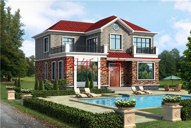 漂亮實(shí)用又省錢的二層別墅，占地150平米造價只要25萬！