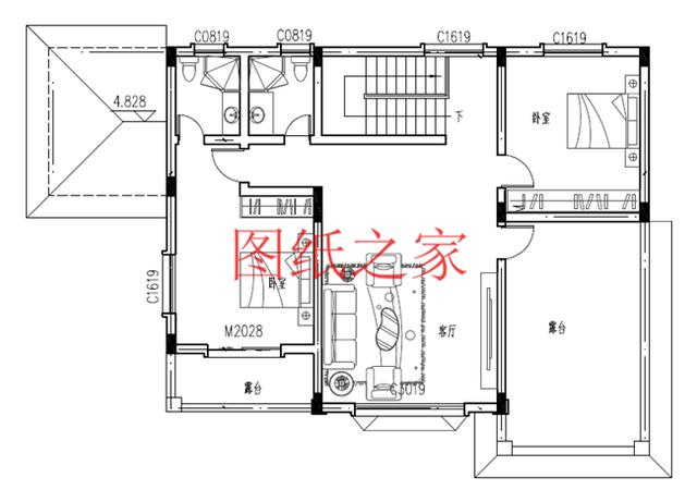 漂亮實(shí)用又省錢的二層別墅，占地150平米造價只要25萬！