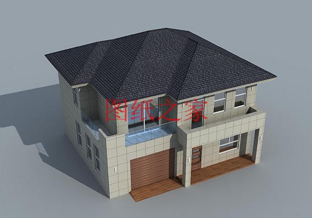 漂亮實(shí)用又省錢的二層別墅，占地150平米造價只要25萬！