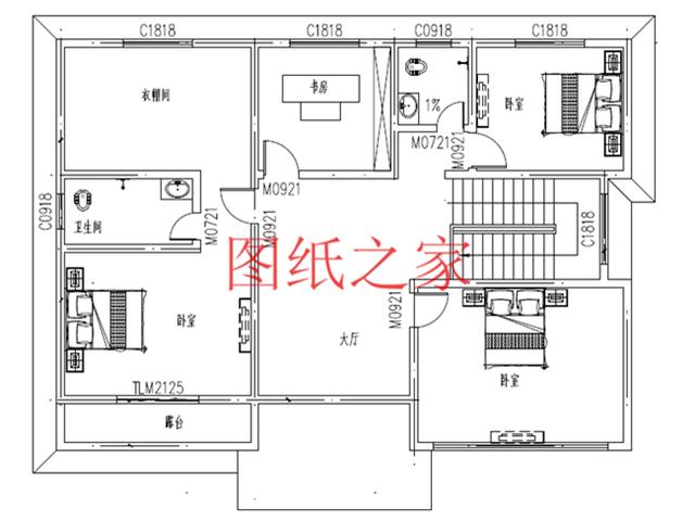 漂亮實(shí)用又省錢的二層別墅，占地150平米造價只要25萬！