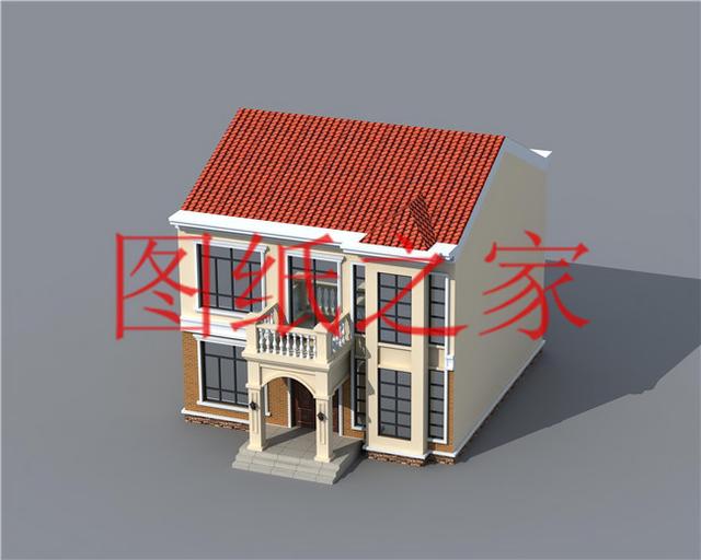 把錢存銀行不如回家建別墅，110平二層別墅只要25萬，心動了嗎？