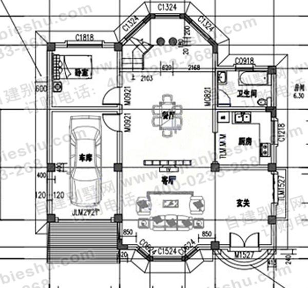 占地123平農(nóng)村自建房，帶私家車庫，時(shí)尚大氣，四面采光，相信男女老少都無法拒絕！