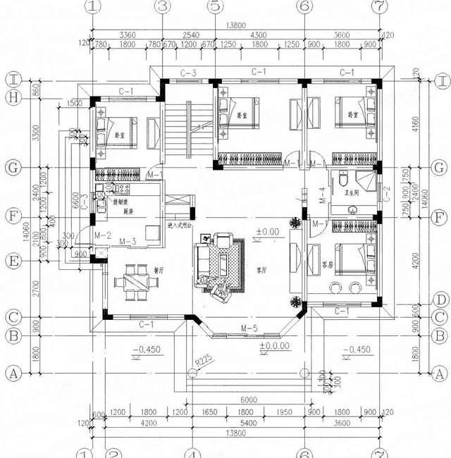 占地150平農村二層小洋樓，戶型優(yōu)雅大方，造價28萬！