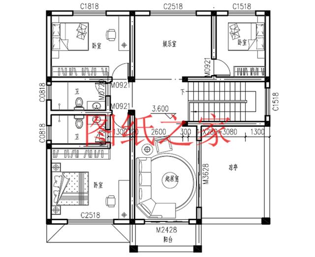 開間比較小可以試試這么建房，分享4套功能齊全的二層別墅設(shè)計(jì)