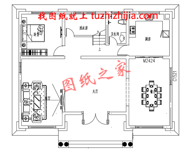 簡(jiǎn)潔大氣農(nóng)村二層小別墅設(shè)計(jì)圖，布局合理實(shí)用，堪稱經(jīng)典！