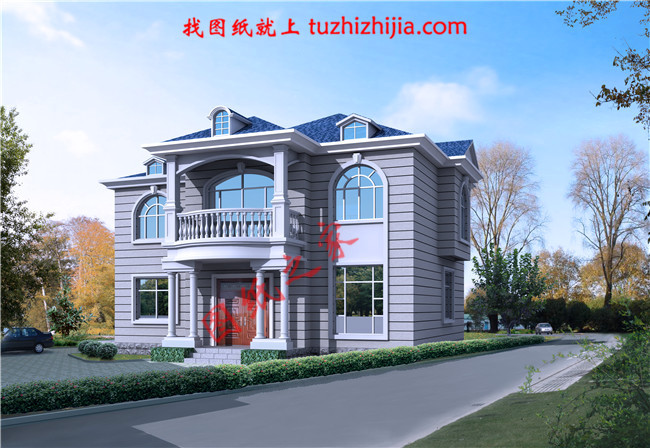 簡(jiǎn)潔大氣農(nóng)村二層小別墅設(shè)計(jì)圖，布局合理實(shí)用，堪稱經(jīng)典！