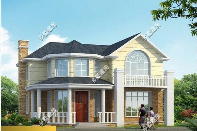 兩款性價比超高的二層農村自建房，美觀大氣，室內布局實用，選一棟養(yǎng)老吧！