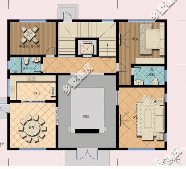 兩款新中式農(nóng)村別墅設(shè)計(jì)圖，喜歡就收藏留著用吧！