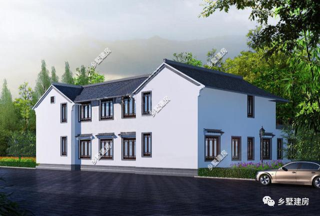 兩款新中式農(nóng)村別墅設(shè)計(jì)圖，喜歡就收藏留著用吧！