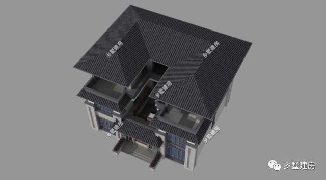 兩款新中式農(nóng)村別墅設(shè)計(jì)圖，喜歡就收藏留著用吧！