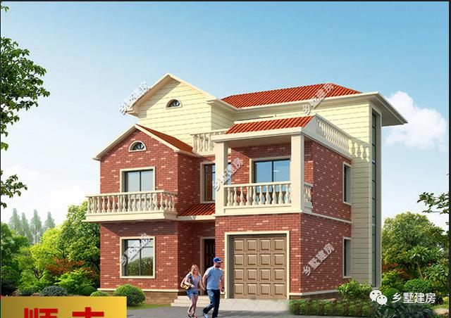 三款帶露臺(tái)的農(nóng)村別墅設(shè)計(jì)圖，簡單實(shí)用，在農(nóng)村建一棟倍有面子！