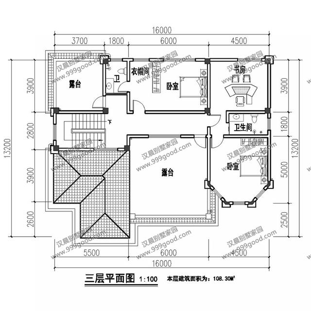 自建三層別墅設(shè)計圖，造價50萬，實在太漂亮！