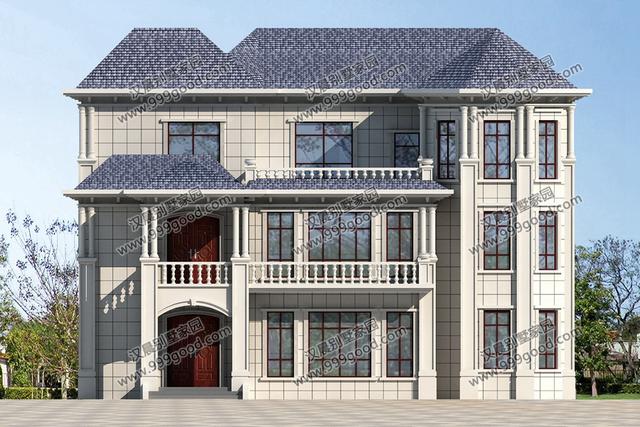 自建三層別墅設(shè)計圖，造價50萬，實在太漂亮！