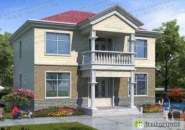 5款農(nóng)村自建房，造價30萬內(nèi)，二層120㎡左右。