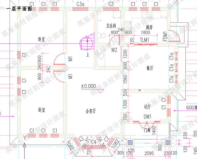 5款農(nóng)村自建房，造價30萬內(nèi)，二層120㎡左右。