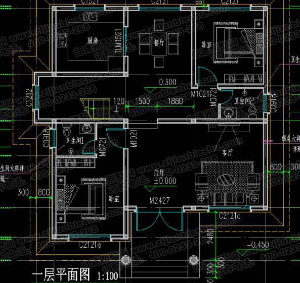5款農(nóng)村自建房，造價30萬內(nèi)，二層120㎡左右。