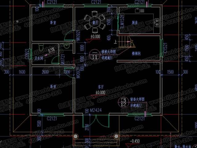5款農(nóng)村自建房，造價30萬內(nèi)，二層120㎡左右。