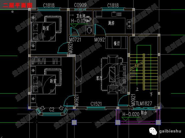 2款新出四層農(nóng)村自建別墅設(shè)計(jì)圖，造價(jià)40萬(wàn)以?xún)?nèi)。