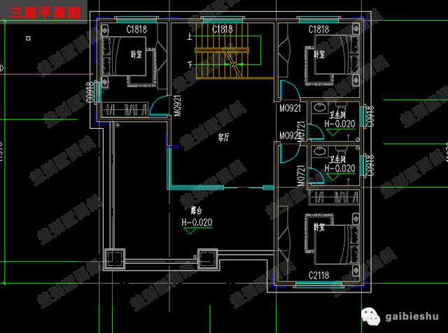 2款新出四層農(nóng)村自建別墅設(shè)計(jì)圖，造價(jià)40萬(wàn)以?xún)?nèi)。