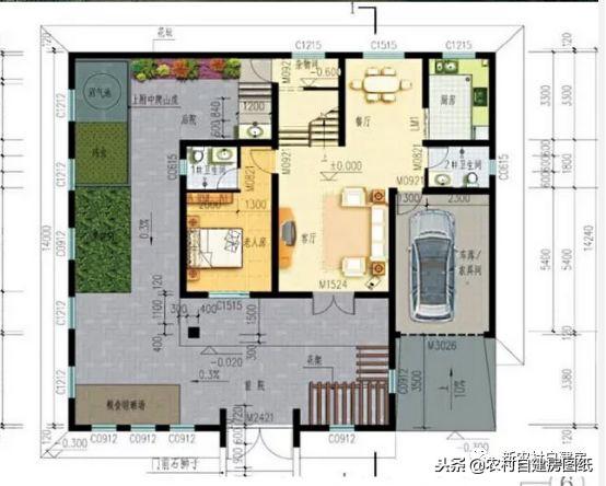 坐擁中式華宅設計圖，不必糾結大產權小產權。