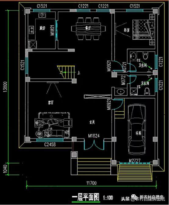 兩套大氣又上檔次別墅設(shè)計(jì)圖，不必?fù)?dān)心風(fēng)格的抉擇！