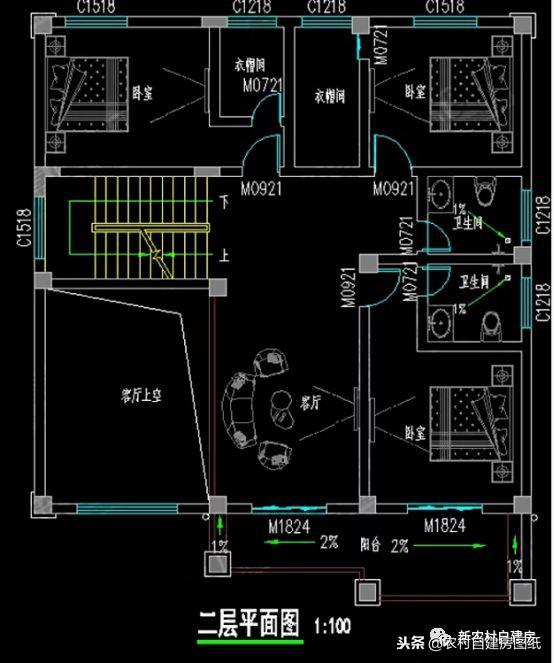兩套大氣又上檔次別墅設(shè)計(jì)圖，不必?fù)?dān)心風(fēng)格的抉擇！